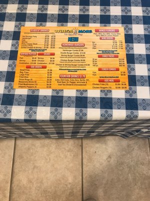 Menu photo 1 Wings N More Baton Rouge, LA
