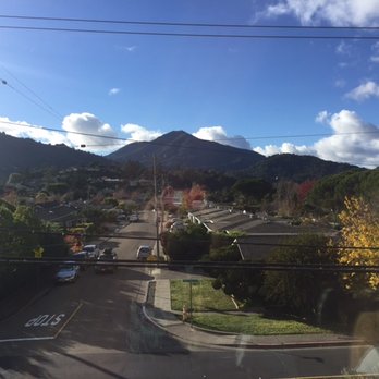 Marin Suites Hotel - Mt.Tam view from the bedroom. - Hotels Near Me - Corte Madera, California