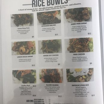 Snowbite - Pg. 4 Rice bowls - Vietnamese Near Me - Pharr, Texas