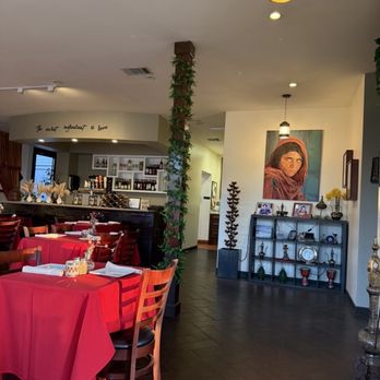 Pamir Kabob House - Inside of restaurant - Afghan Near Me - La Jolla, California