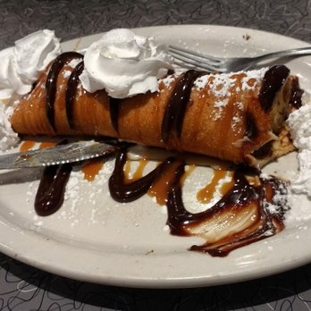 DeLuca's Diner - Nutella banana crepe - Diners Near Me - Pittsburgh, Pennsylvania