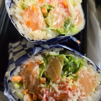 Lucky Tacoshi - King Salmon Sushi Burrito - Poke Near Me - West Covina, California