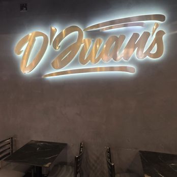 D'juan's Bistro - This is the logo sign from inside of the restaurant. - Soul Food Near Me - Smyrna, Georgia D'juan's Bistro - This is the logo sign from inside of the restaurant. - Soul Food Near Me - Smyrna, Georgia