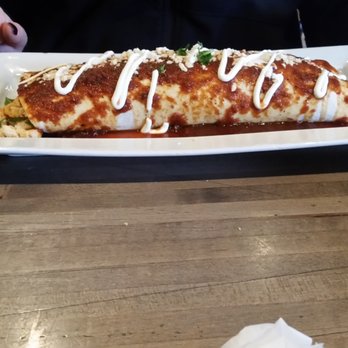 Cielo Mexican Restaurant - The California Burrito.  Huge! - Mexican Near Me - Braintree, Massachusetts