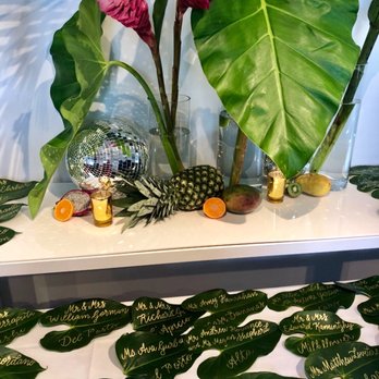 Petals & Roots - escort table - Florists Near Me - Astoria, New York Petals & Roots - escort table - Florists Near Me - Astoria, New York