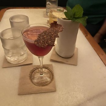Dr. Stravinsky - My raspberry based drink was Smokey and delicious. - Cocktail Bars Near Me - Barcelona, B