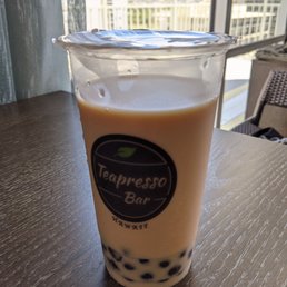 This is how much you get when ask for "less ice". The ice did melt already on my walk back to hotel, but you get to see how much tea it is. This is how much you get when ask for "less ice". The ice did melt already on my walk back to hotel, but you get to see how much tea it is.
