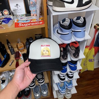 Bodega - The hat I bought. The wide variety of clothing is what I'm looking forward to most when I return. - Shoe Stores Near Me - Los Angeles, California