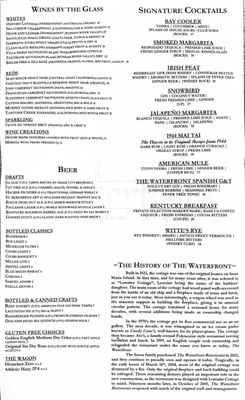 Menu photo 8 The Waterfront Restaurant Anna Maria, FL Menu photo 8 The Waterfront Restaurant Anna Maria, FL