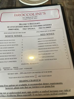 Menu photo 3 Broccolini Cooper City, FL Menu photo 3 Broccolini Cooper City, FL