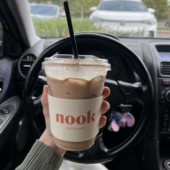 Nook coffee bar - Spanish latte - Coffee & Tea Near Me - Rancho Cucamonga, California Nook coffee bar - Spanish latte - Coffee & Tea Near Me - Rancho Cucamonga, California