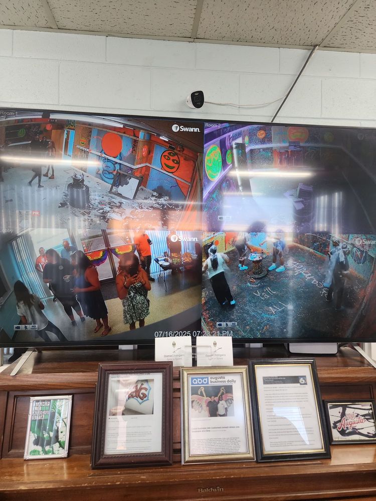 Dahman's Revenge Rage Room Logo