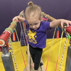 Libertyville Gymnastics Academy - Parallel bars drawbridge