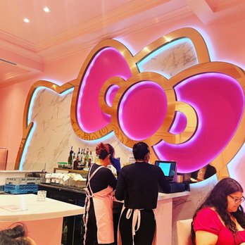 Hello Kitty Cafe - The Bow Room - Cafes Near Me - Irvine, California