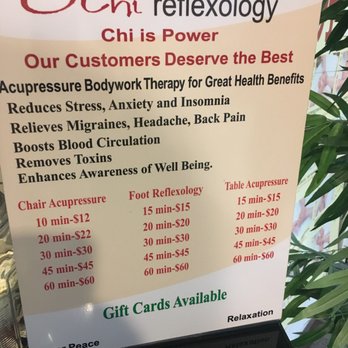 O chi reflexology prices Clearance