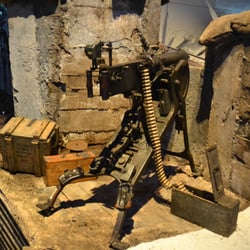 Musée de la Grande Guerre du Pays de Meaux - Une partie des reconstitutions de tranchées.