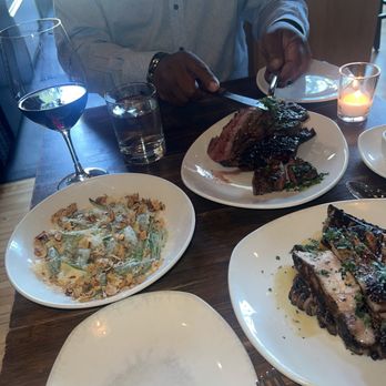 Ox - Rib eye, pork and spinach dumplings - Argentine Near Me - Portland, Oregon Ox - Rib eye, pork and spinach dumplings - Argentine Near Me - Portland, Oregon