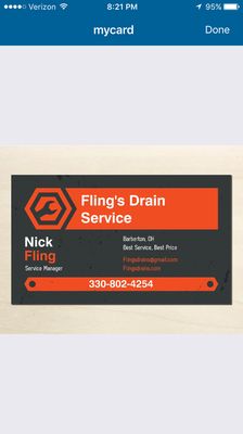 Fling's Drain Service