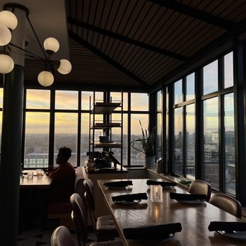 Topside - a dining room with a view of the city - New American Near Me - Baltimore, Maryland