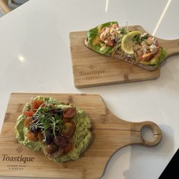 Avocado Smash Toast and Lump Crab Avocado Smash Toast and Lump Crab