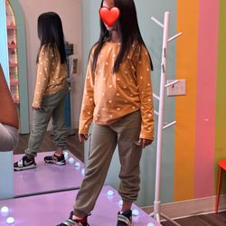 Tiny Textures Natural Hair Salon & Spa For Kids- Williamsburg - Finished look, she's SO pleased