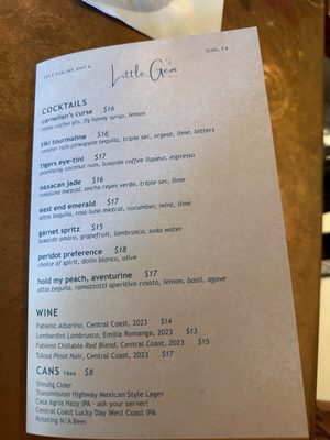 Menu photo 4 Little Gem Ojai, CA Menu photo 4 Little Gem Ojai, CA