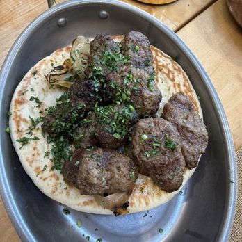 Aegean - Meatballs with pita - Mediterranean Near Me - Santa Barbara, California