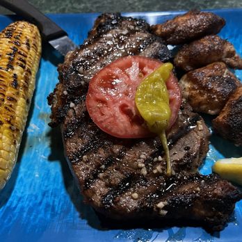 Wahoo's Bayside Pub and Grill - Surf & turf - ribeye & grouper fingers - Seafood Near Me - Redingtn Shor, Florida Wahoo's Bayside Pub and Grill - Surf & turf - ribeye & grouper fingers - Seafood Near Me - Redingtn Shor, Florida