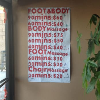 He's SPA - Price list - Massage Near Me - Paso Robles, California He's SPA - Price list - Massage Near Me - Paso Robles, California