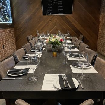 Willard Hicks - Private room set for 16 people. It was a little tight, but we made it work. - New American Near Me - Campbell, California Willard Hicks - Private room set for 16 people. It was a little tight, but we made it work. - New American Near Me - Campbell, California