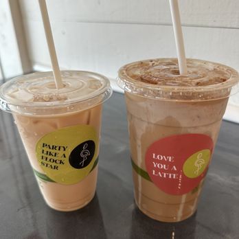 Flamingos Coffee Bar - Coffee & Tea Near Me - Hampton, New Hampshire
