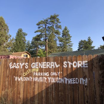 Easy's General Store - You don't need it. Shop somewhere else. - Beer, Wine & Spirits Near Me - Sugarloaf, California Easy's General Store - You don't need it. Shop somewhere else. - Beer, Wine & Spirits Near Me - Sugarloaf, California