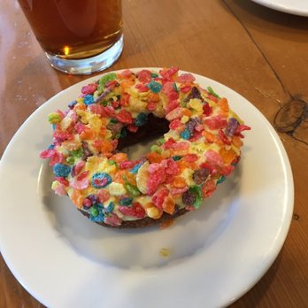 Northside Kitchen - Fruity pebble cake donut yum! - Breakfast & Brunch Near Me - Avon, Colorado