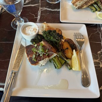 Bistro Boudin - Blackened Grilled Halibut - Bakeries Near Me - San Francisco, California