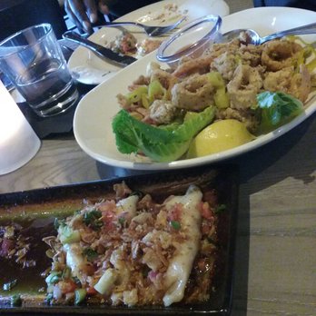 Bonefish Grill - Calamari, ginger beef potstickers, bambam shrimp - Seafood Near Me - Concord Mills, North Carolina