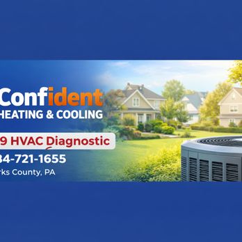 Confident Heating & Cooling - Heating & Air Conditioning/HVAC Near Me - Temple, Pennsylvania Confident Heating & Cooling - Heating & Air Conditioning/HVAC Near Me - Temple, Pennsylvania