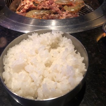 Iron Age - Rice & bulgogi & shrimp in the back - Korean Near Me - Catonsville, Maryland Iron Age - Rice & bulgogi & shrimp in the back - Korean Near Me - Catonsville, Maryland