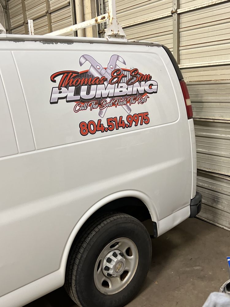 Slide of Thomas & Son Plumbing