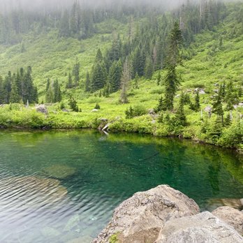 Heather Lake - Gorgeous colored water! - Hiking Near Me - Granite Falls, Washington
