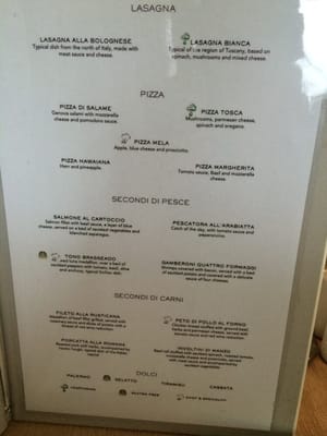 Menu photo 2 El Tratto Cancún, ROO