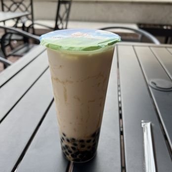 Sunny Tea Studio - Oolong milk tea with boba - Shaved Ice Near Me - Fullerton, California Sunny Tea Studio - Oolong milk tea with boba - Shaved Ice Near Me - Fullerton, California
