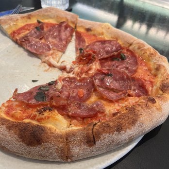 Spago - Pepperoni Pizza - New American Near Me - Las Vegas, Nevada