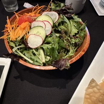 Misaki - House salad with ginger dressing. - Sushi Bars Near Me - South Bethany, Delaware Misaki - House salad with ginger dressing. - Sushi Bars Near Me - South Bethany, Delaware