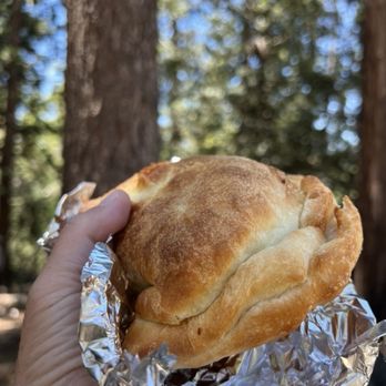 Idyllwild Pizza - Veggie Calzone without cheese = vegan - Pizza Near Me - Idyllwild, California