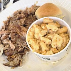 Pollo Tropical - Mojo Pork with mac and cheese