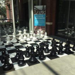 Nice seating, tables, food court, two chess boards and table hockey game. Bring a Catan game... Nice seating, tables, food court, two chess boards and table hockey game. Bring a Catan game...