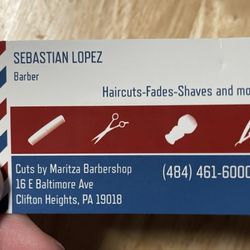 Cuts by Maritza - business card