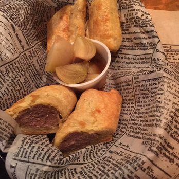 The Olde Ship - Pastry-wrapped bangers - British Near Me - Fullerton, California The Olde Ship - Pastry-wrapped bangers - British Near Me - Fullerton, California