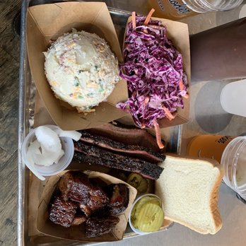 Heim Barbecue - Brisket, Bacon Burnt Ends,Loaded Potato Salad and Slaw - Barbeque Near Me - Fort Worth, Texas