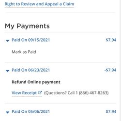 Radiology Associates of Hollywood - The payment I had made and their refusal to accept it without letting me know they did that